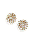 Polki Kundan Small Stud Earrings