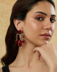 Manik Chandelier Earrings