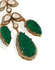 Kundan Polki Drop Dangler Earrings