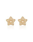 Kundan Polki Sitara Stud Earrings