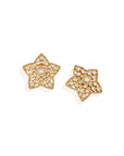 Kundan Polki Sitara Stud Earrings