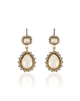 Kundan Polki Statement Dangler Earrings