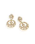 Kundan Polki Festive Chaandbaali Earrings