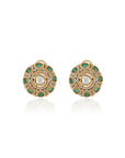 Kundan Polki Tyohar Stud Earrings