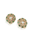 Kundan Polki Tyohar Stud Earrings