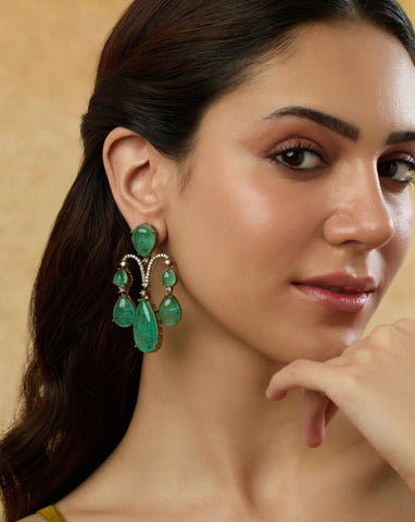 Panna Chandelier Earrings