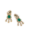 Polki Kundan Statement Earrings