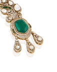 Polki Kundan Statement Earrings