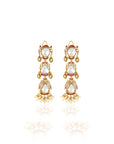 Polki Kundan Festive Earrings