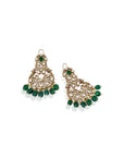 Kundan Polki Chaandbaali Earrings