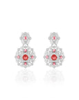 Ruby Zircon Statement Danglers