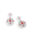 Ruby Zircon Statement Danglers