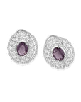 Neelam Zircon Stud Earrings