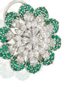 Emerald Zirconia Stud Earrings