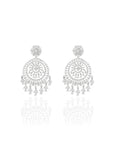 Zirconia Drip Chaandbaali Earrings