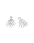 Zirconia Drip Chaandbaali Earrings