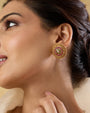 Temple Coloured Stone Studs