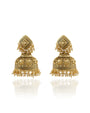 Basra Pearl Temple Jhumkas