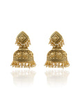 Basra Pearl Temple Jhumkas