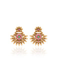 Gold Temple Studs