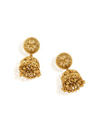 Gold Temple Jhumkas