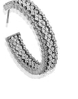 Antique Zircon Hoop Earrings