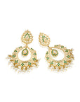 Punjabi Jadau Long Chaandbaali Earrings