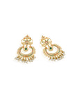 Punjabi Jadau Chaandbaali Earrings