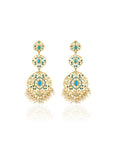 Punjabi Jadau Noor Dangler Earrings