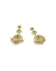 Punjabi Jadau Statement Earrings