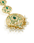 Punjabi Jadau Statement Earrings