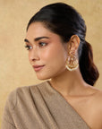 Punjabi Jadau Small Chaandbaali Earrings