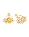 Punjabi Jadau Small Chaandbaali Earrings