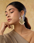 Punjabi Jadau Festive Dangler Earrings