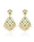 Punjabi Jadau Festive Dangler Earrings