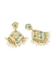 Punjabi Jadau Festive Dangler Earrings