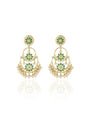 Jadau Double Chaandbaali Earrings