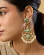 Jadau Double Chaandbaali Earrings
