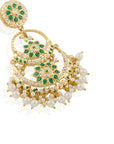 Punjabi Jadau Double Chaandbaali Earrings