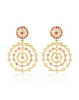 Punjabi Jadau Reverse Chaandbaali Earrings