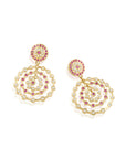 Punjabi Jadau Reverse Chaandbaali Earrings