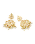 Punjabi Jadau Small Chandelier Earrings