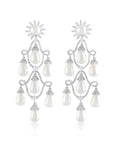 Pearl Rennaissance Dangler Earrings