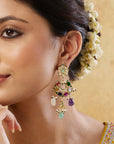 Phool Statement Dangler Earrings