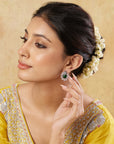 Ziya Zircon Stud Earrings