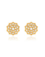 Reena Kundan Polki Stud Earrings