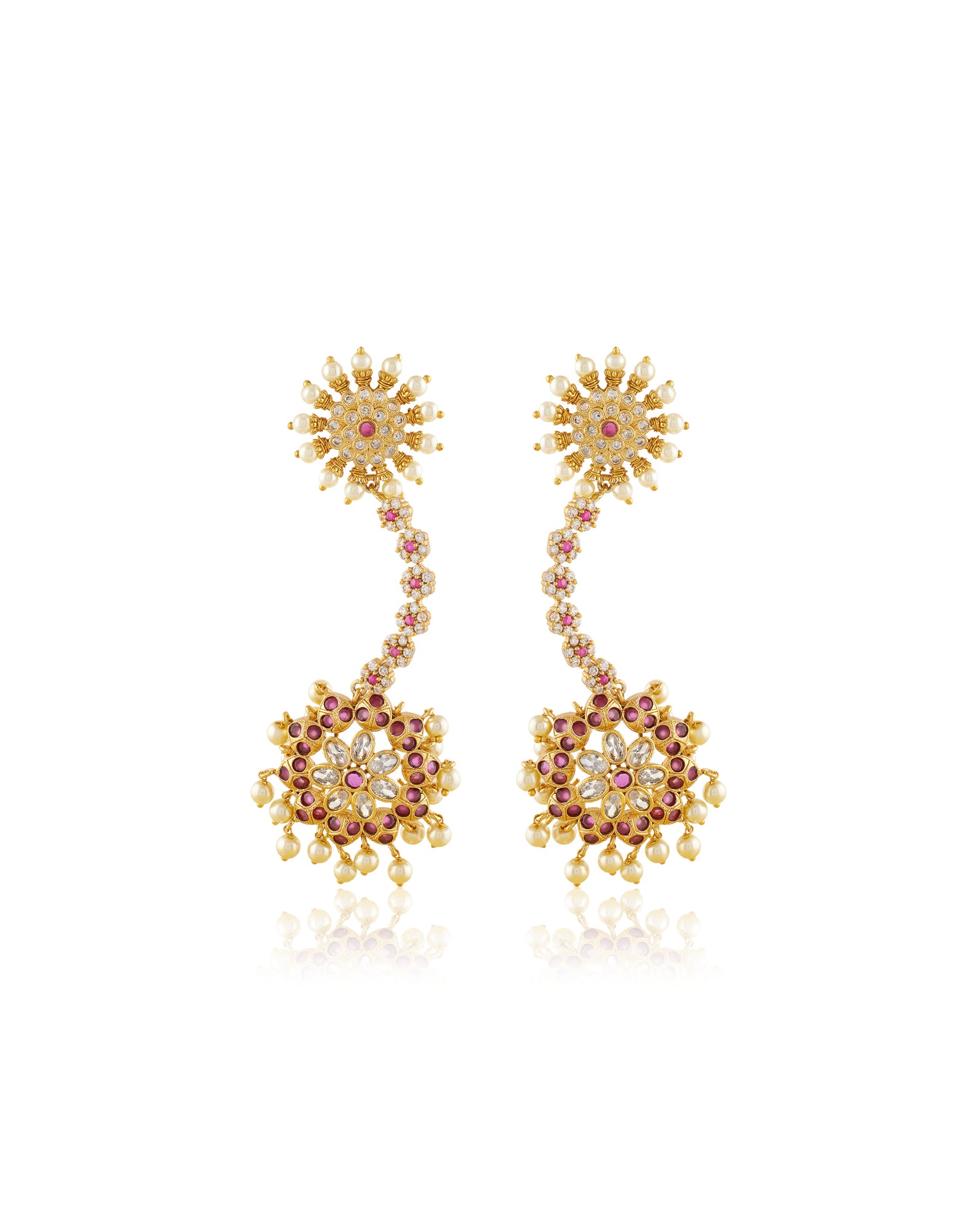 Rambha Temple Ear Cuffs