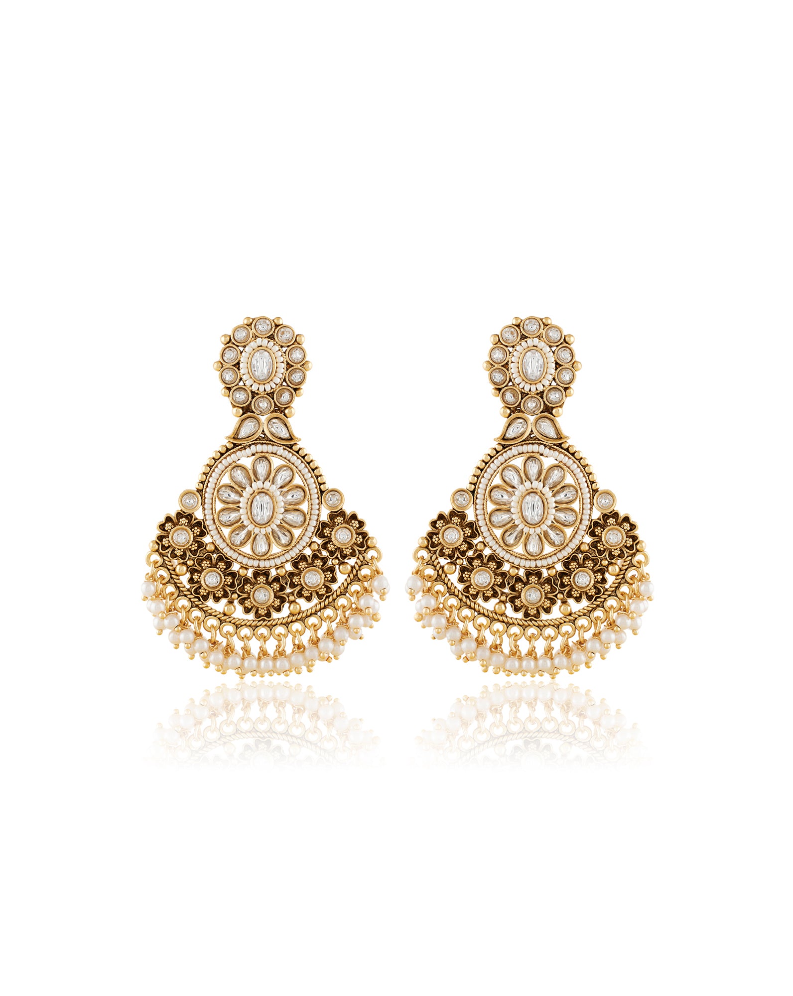 Raikaa Temple Danglers