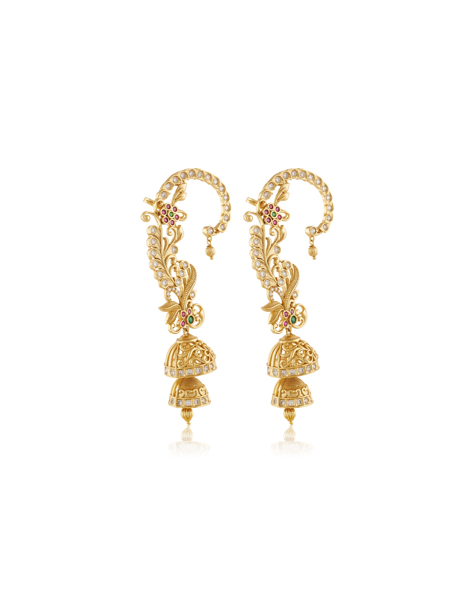 Poojya Temple Ear Cuffs