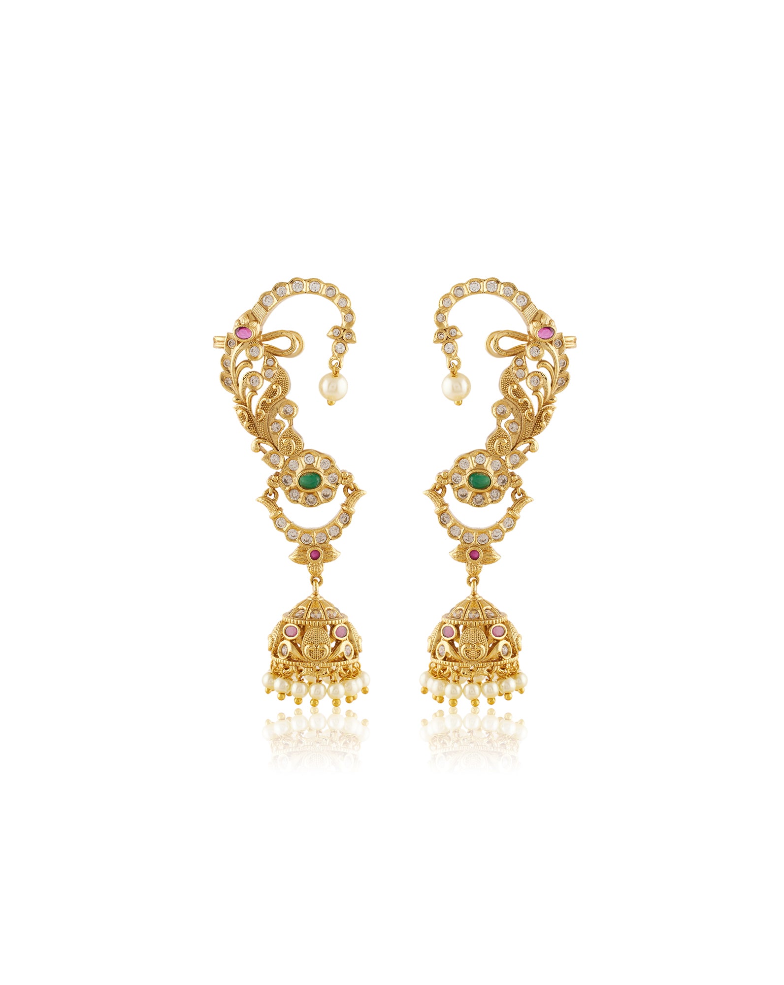 Athva Temple Ear Cuffs